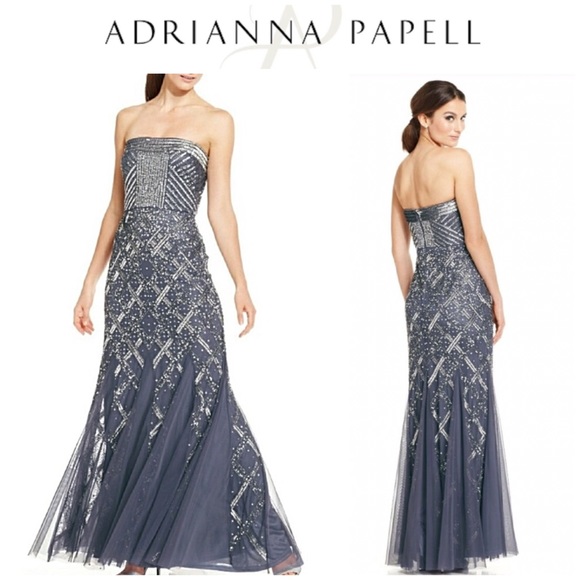adrianna papell gatsby dress